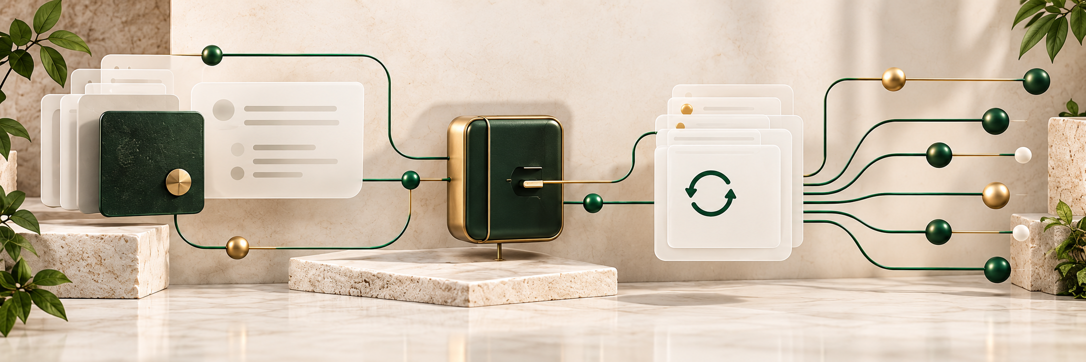 Connected payment processing, gateway, subscription and routing systems moving transactions through a coordinated payment environment.